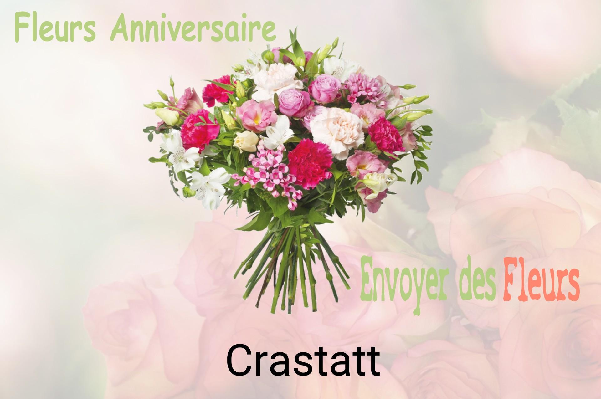 Bouquet de fleurs d’anniversaire livré à Crastatt